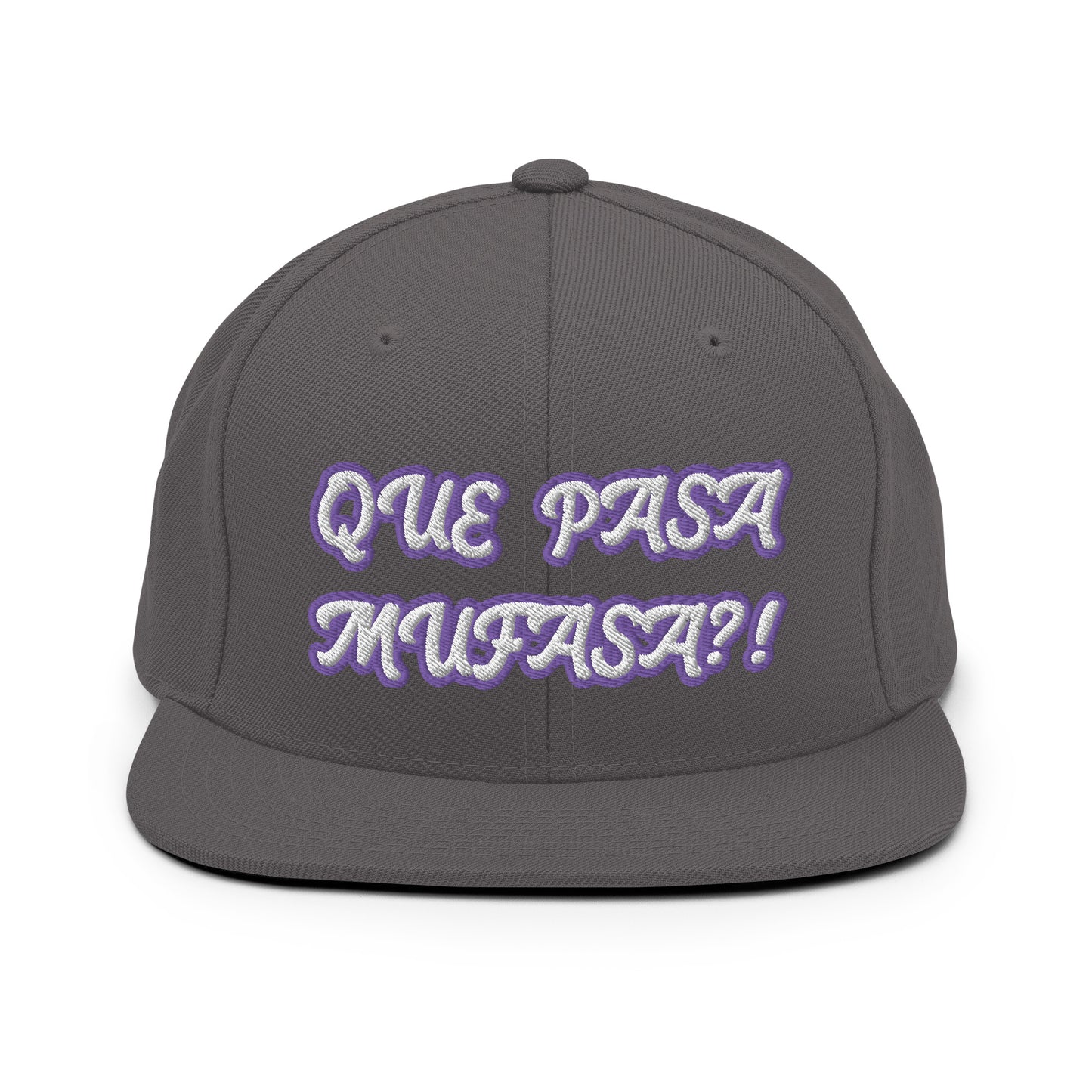 Que Pasa Mufasa?! Snapback Hat