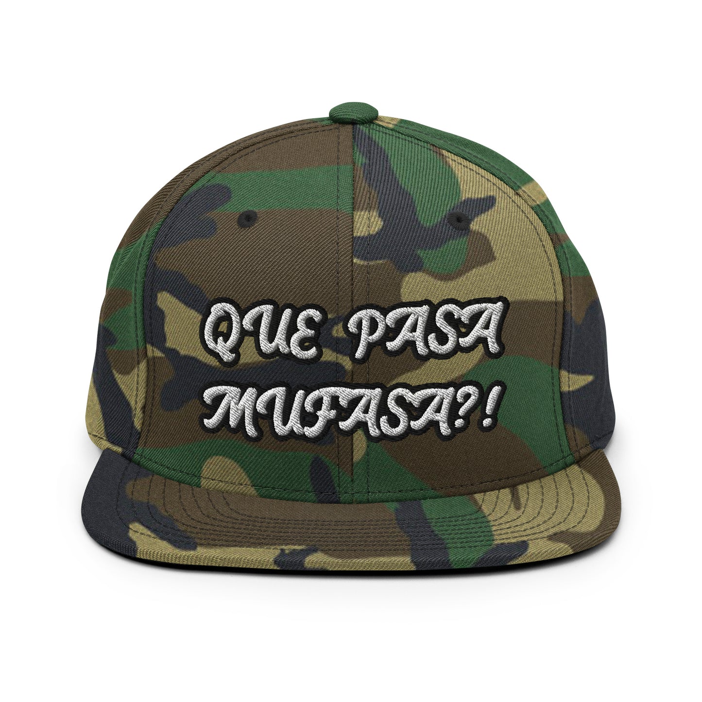 Que Pasa Mufasa?! Snapback Hat