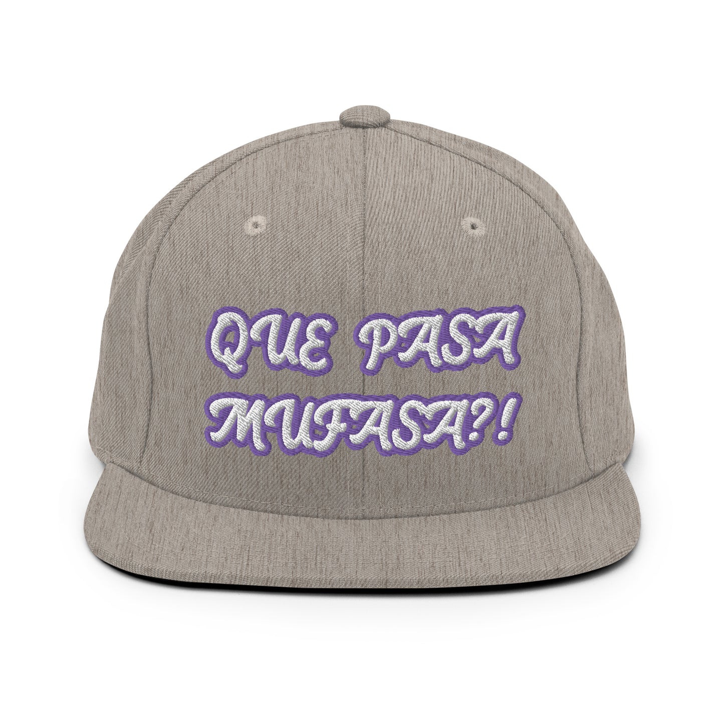 Que Pasa Mufasa?! Snapback Hat