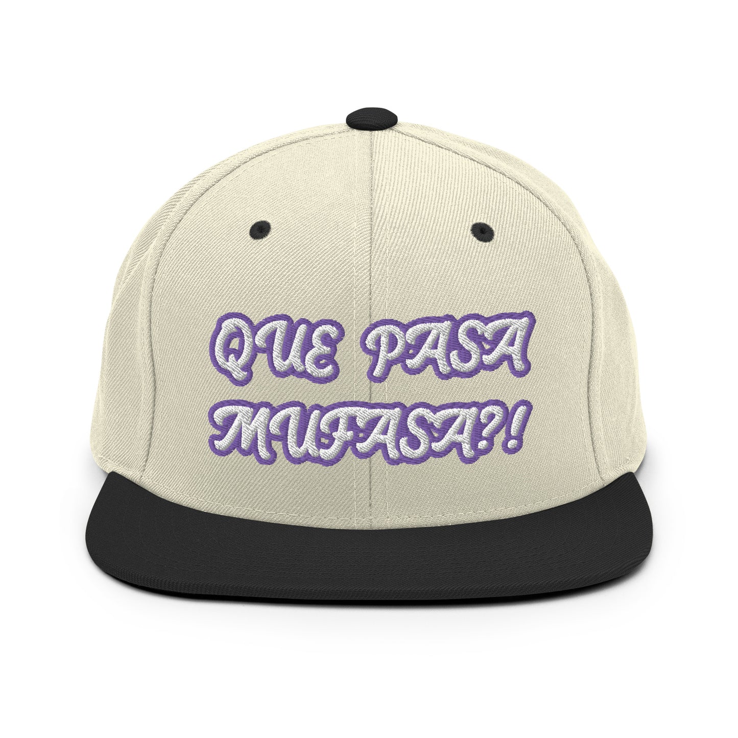 Que Pasa Mufasa?! Snapback Hat