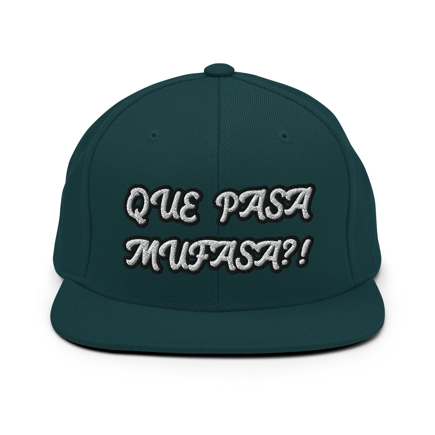 Que Pasa Mufasa?! Snapback Hat