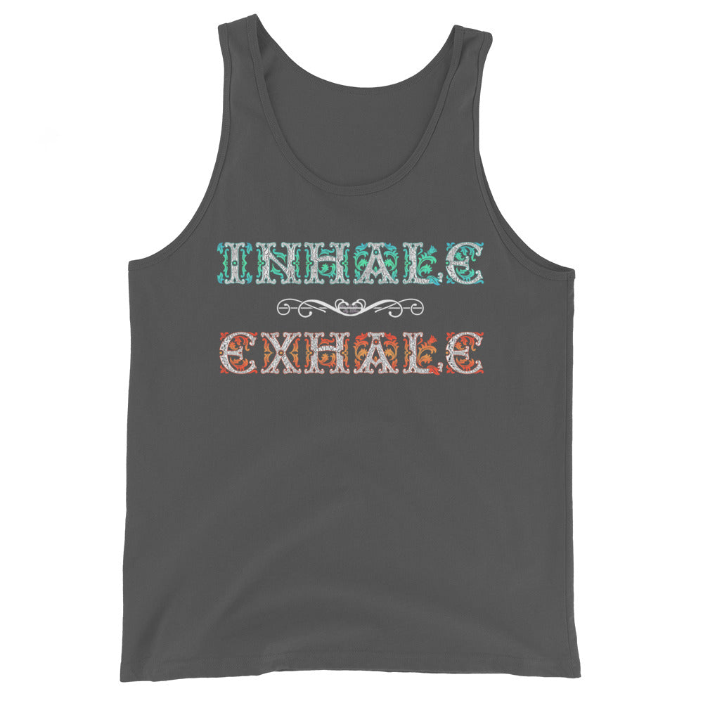 INHALE / EXHALE Unisex Tank Top