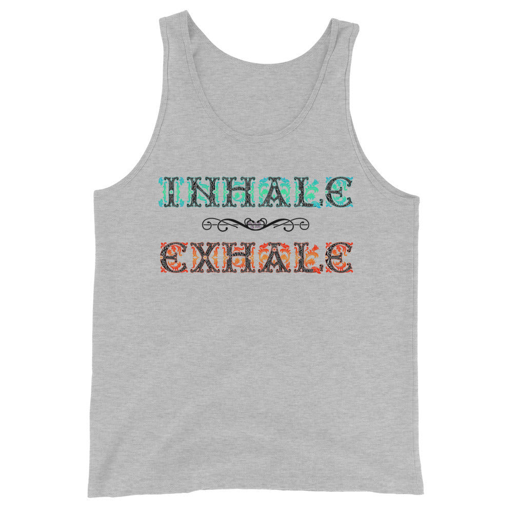 INHALE / EXHALE Unisex Tank Top