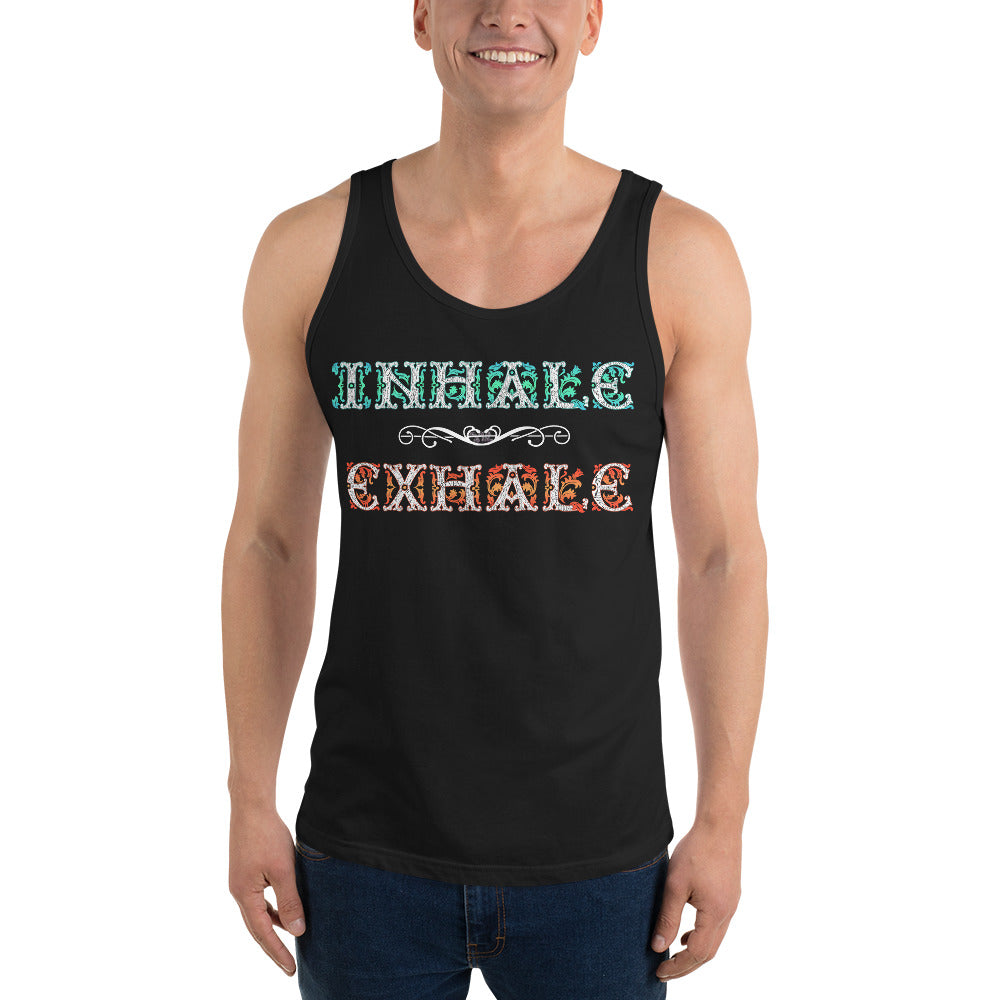 INHALE / EXHALE Unisex Tank Top