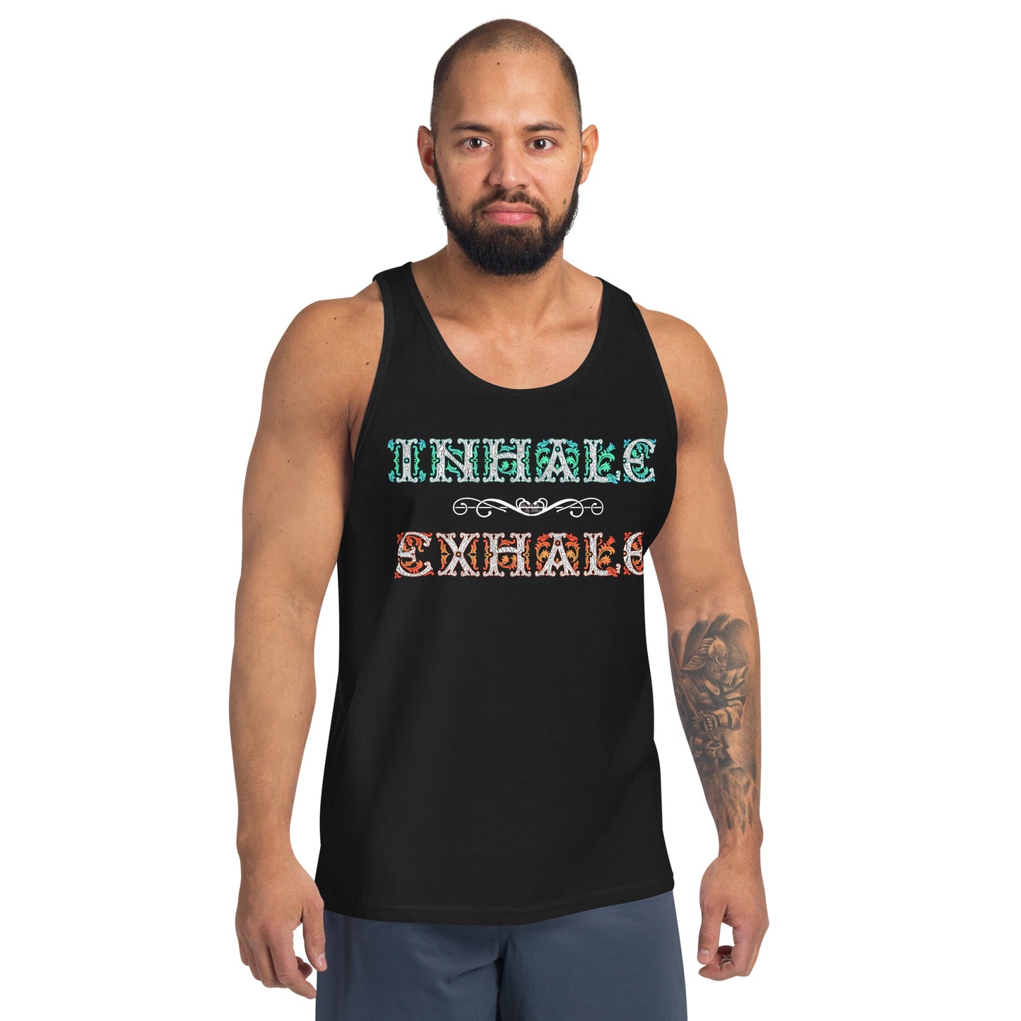 INHALE / EXHALE Unisex Tank Top