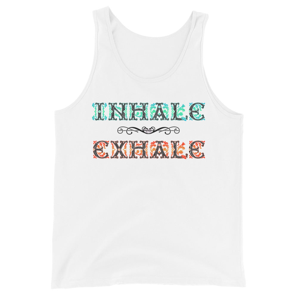 INHALE / EXHALE Unisex Tank Top