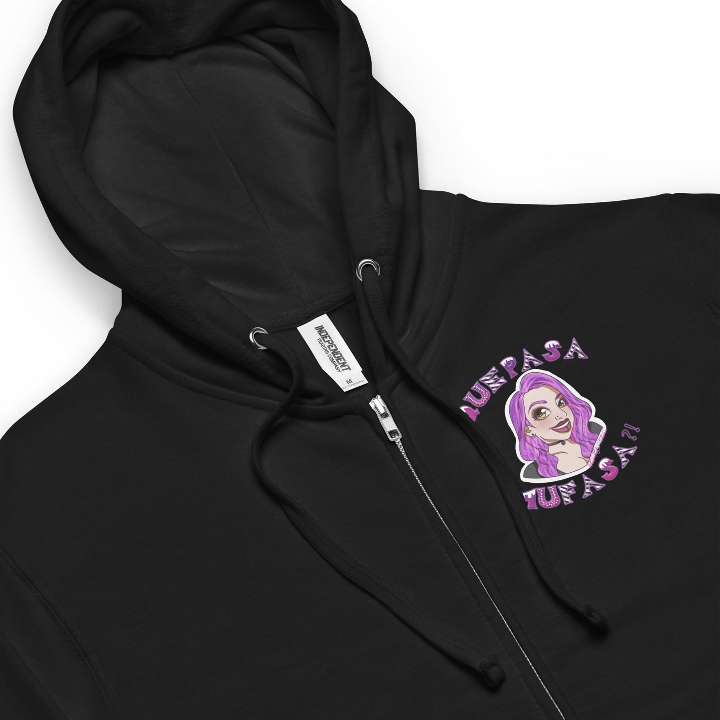 Que Pasa Mufasa?! Unisex Fleece Zip Up Hoodie