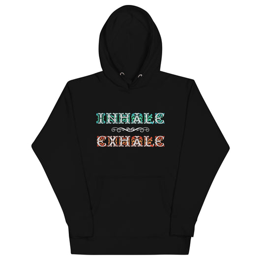 INHALE / EXHALE Premium Unisex Pullover Hoodie