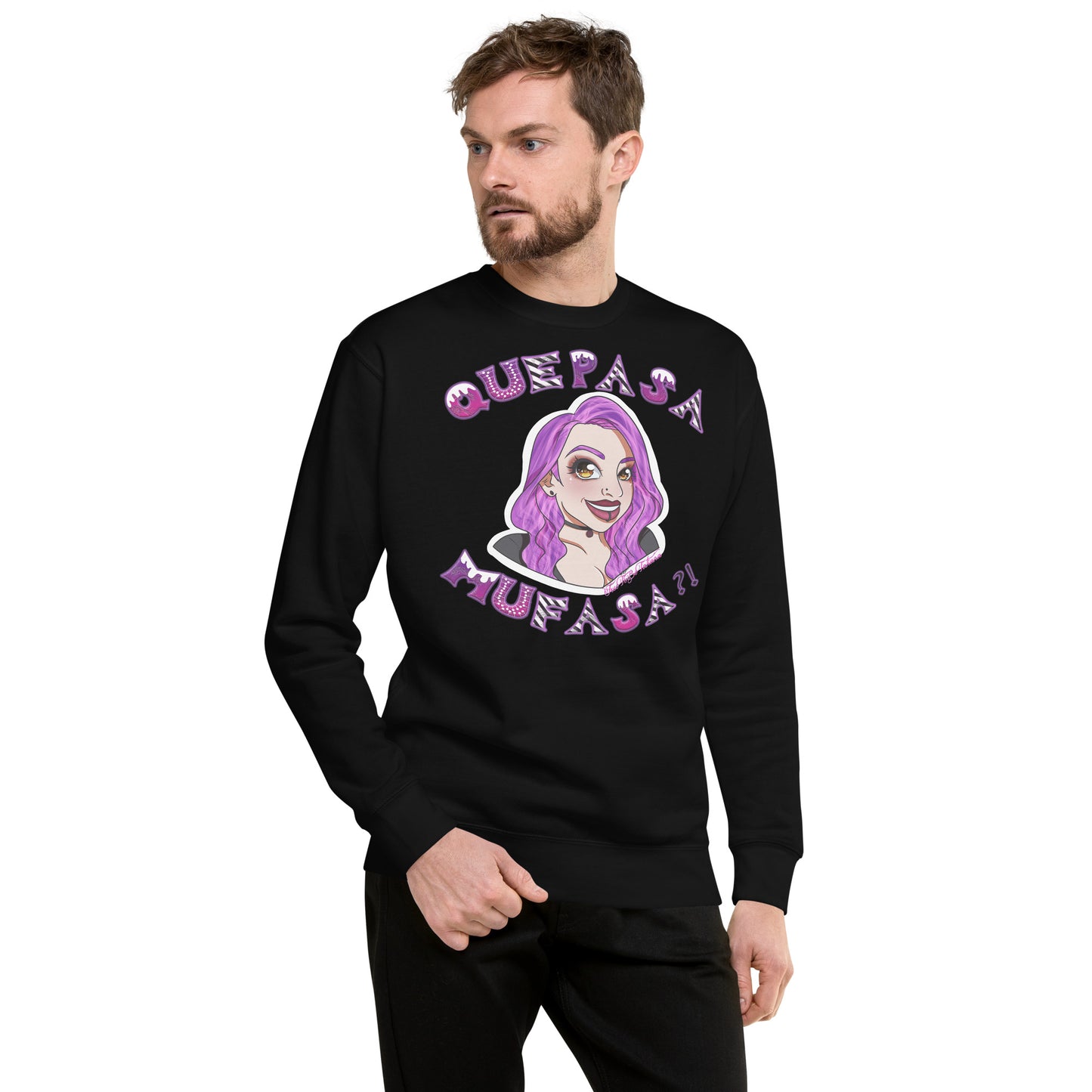 Que Pasa Mufasa?! Unisex Premium Sweatshirt