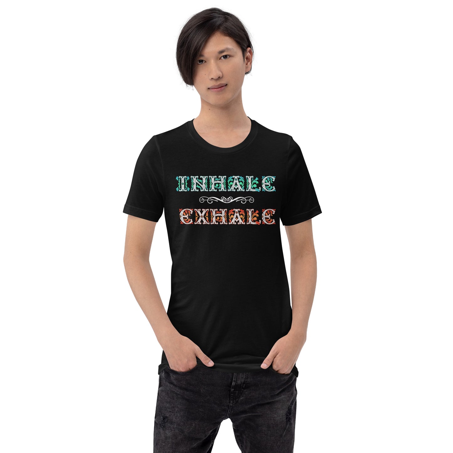 INHALE / EXHALE Unisex T-Shirt