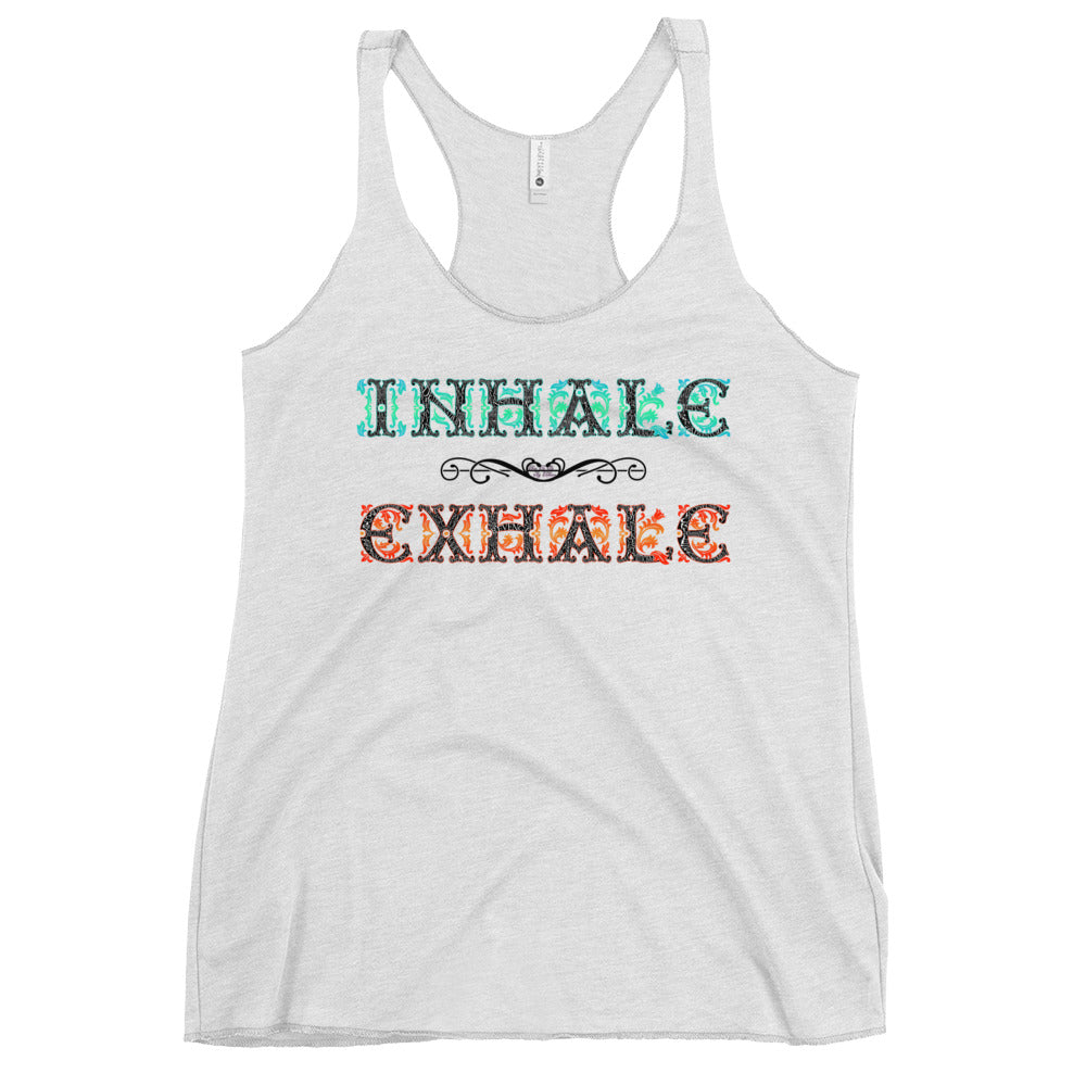 INHALE / EXHALE Women's Racerback Tank