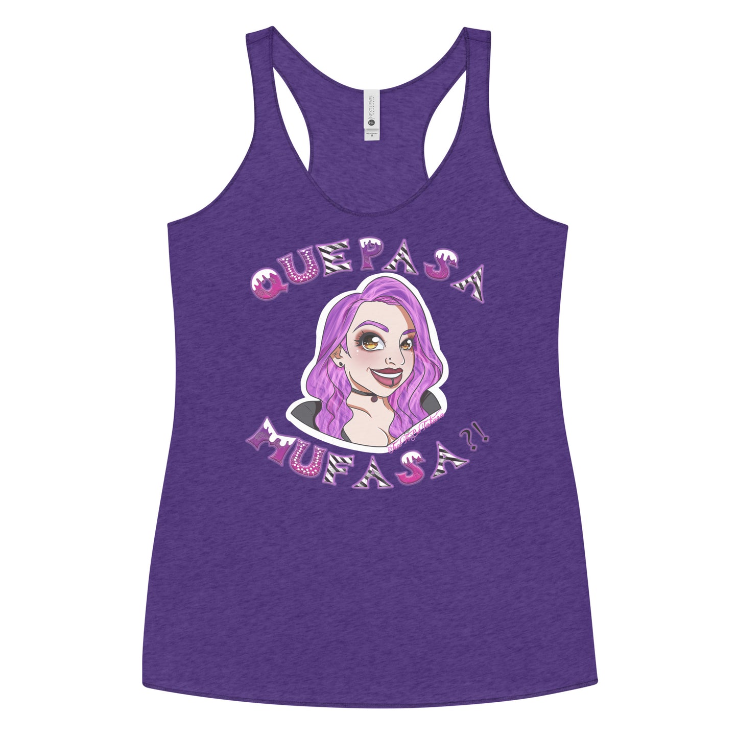 Que Pasa Mufasa?! Women's Racerback Tank